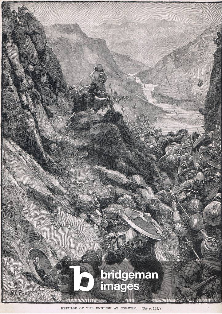 Illustration aus „Cassell History of the British People“, um 1910 (Farbe Litho)