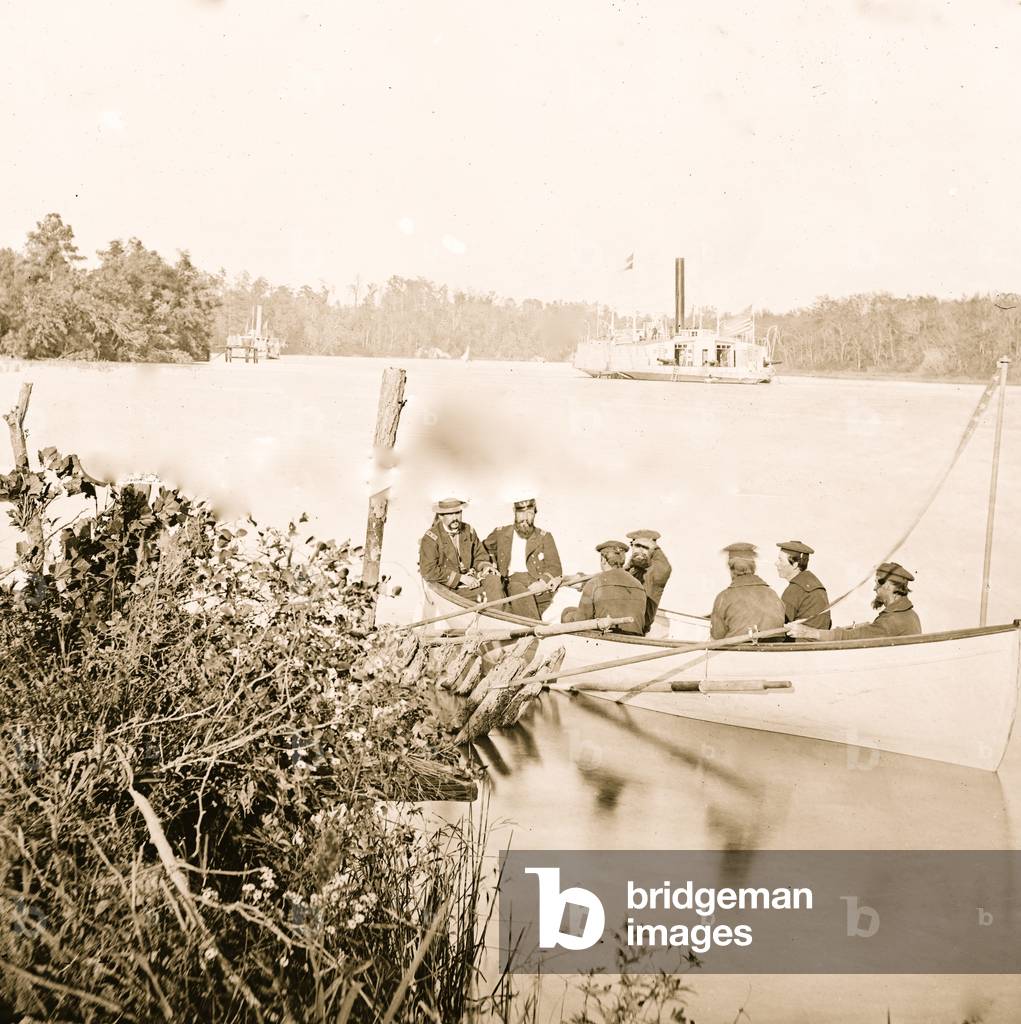 Bild von Fotografie "James River" von American Photographer, b/w