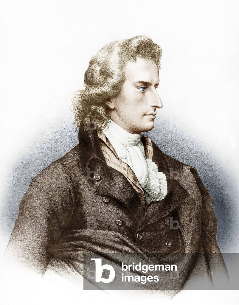 Bild von Gravur "Friedrich von Schiller" 1801