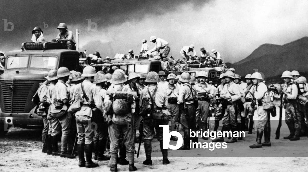 Image of Japanese invasion of Indochina