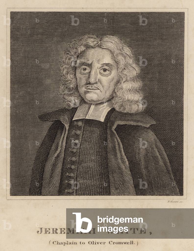 Jeremiah White, Chaplain to Oliver Cromwell (engraving)