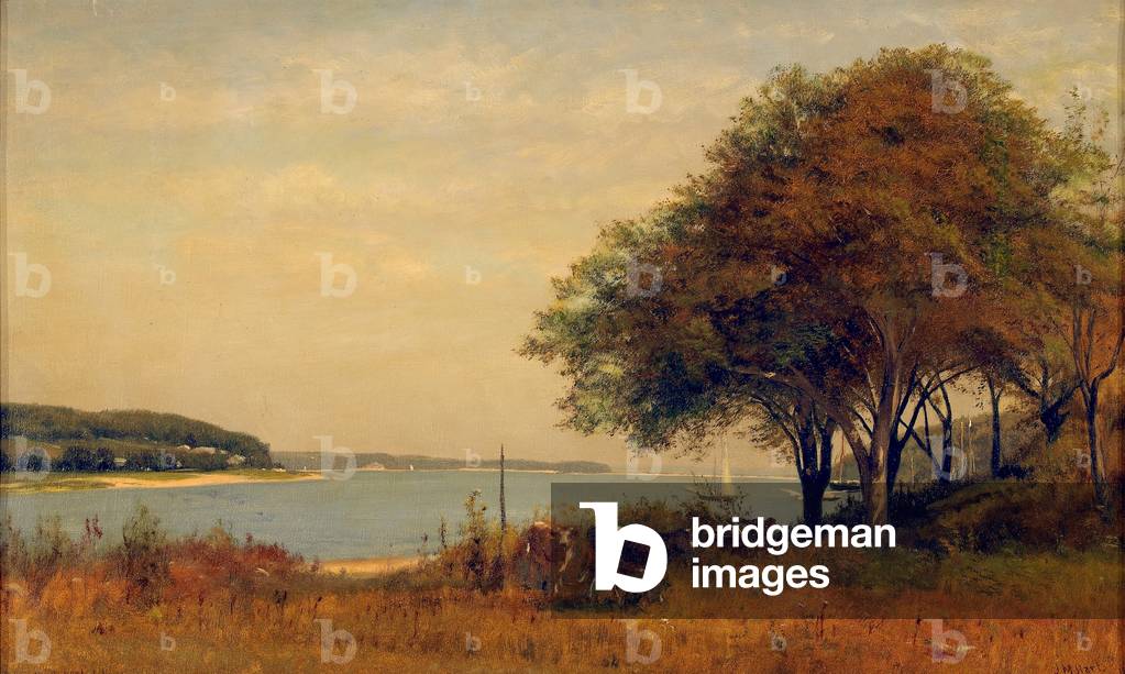 Image of Painting depicting North Port, 1876 by James McDougal Hart