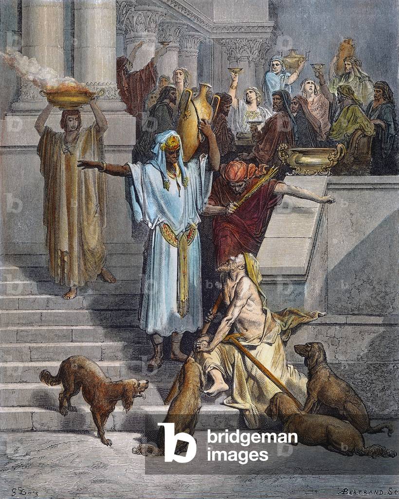 Image of Das Gleichnis vom reichen Mann und dem Bettler Lazarus, 19. by