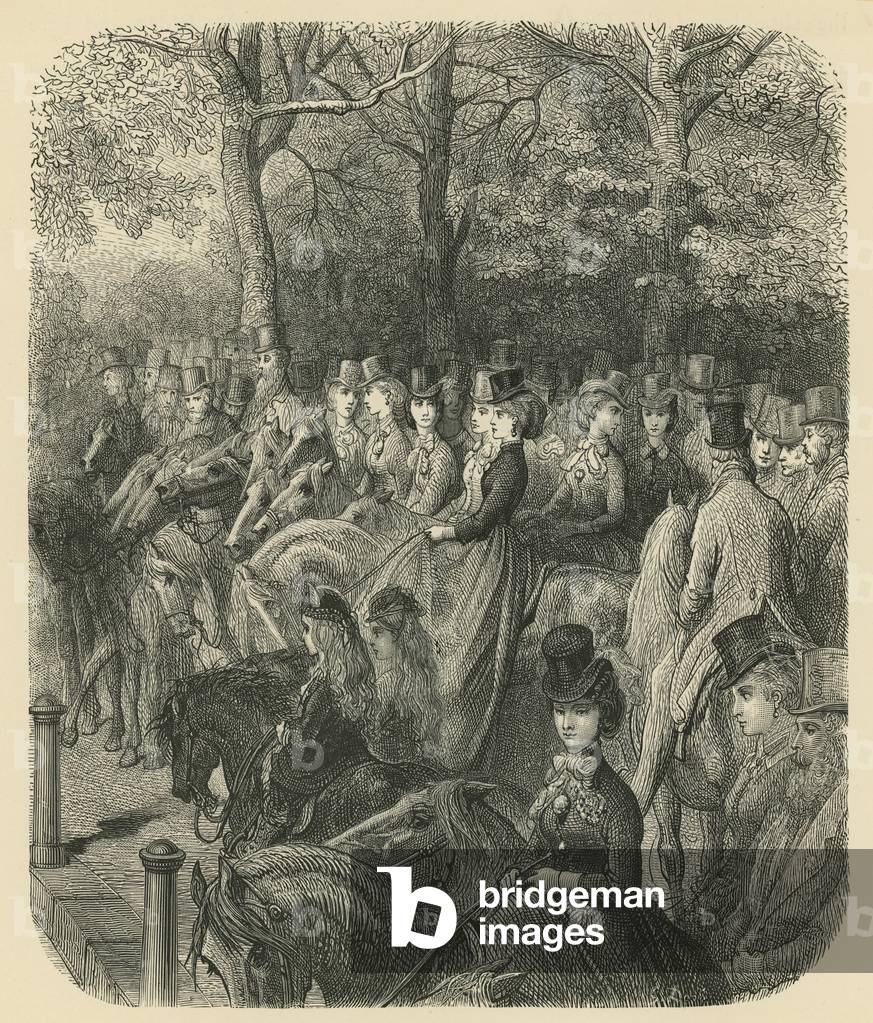 "Rotten Row" di Gustave Dore