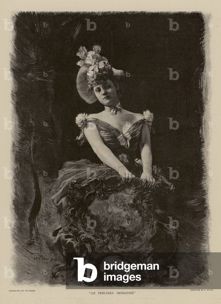 Le Prie-Dieu Improvise (Gravur)