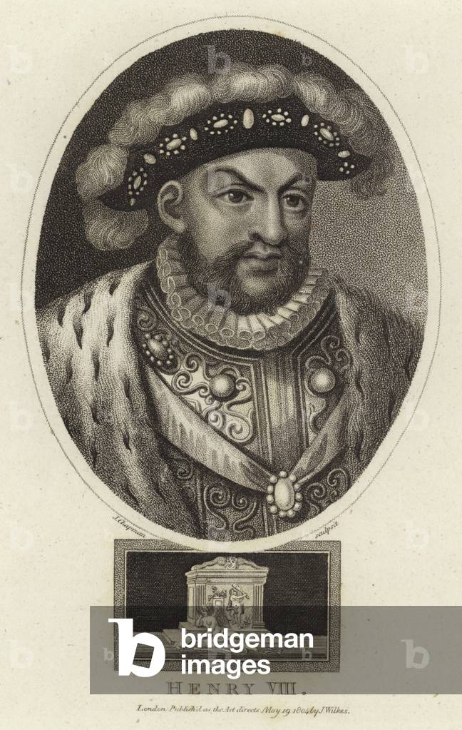 König Heinrich VIII. von England (Gravur)
