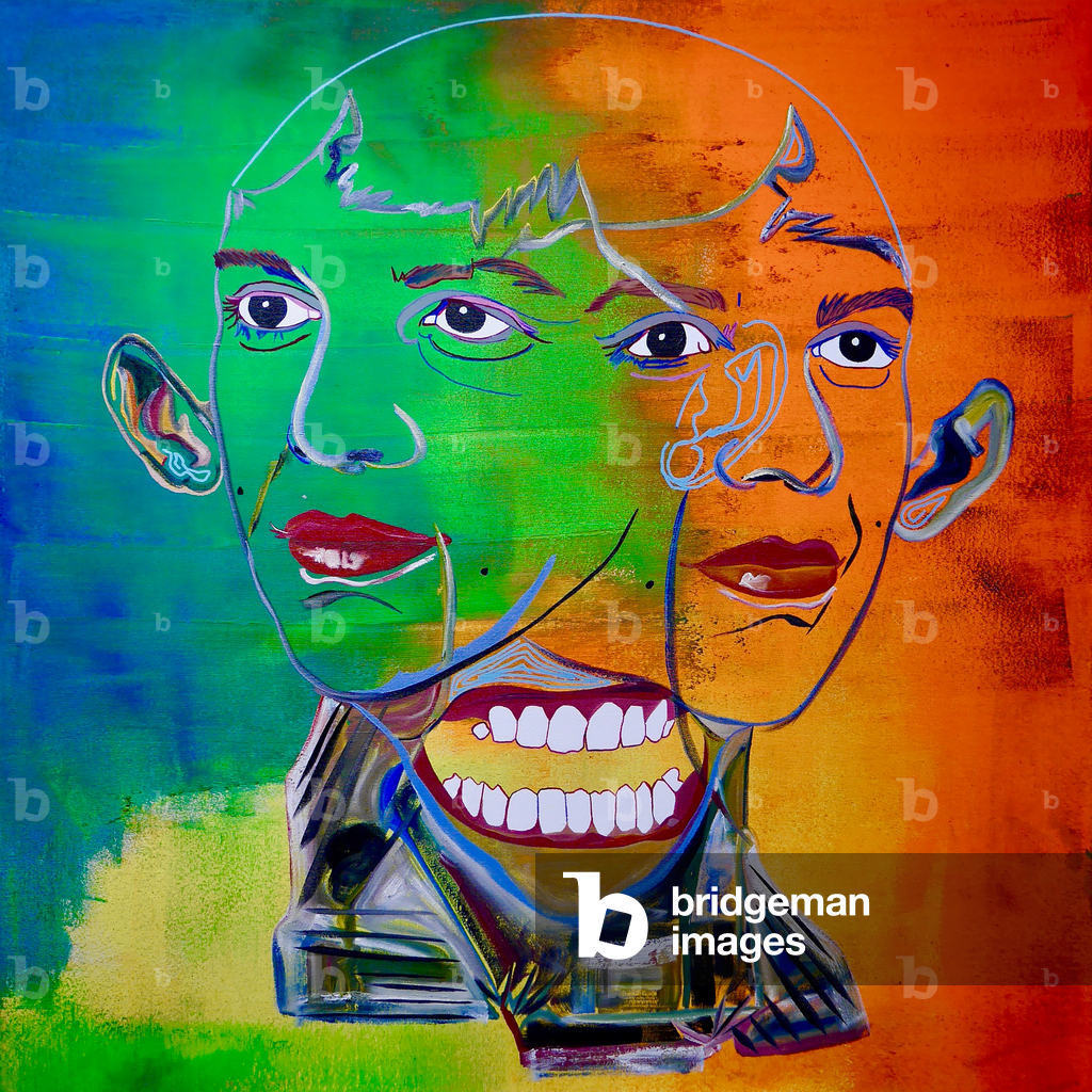 Mythe 12, 2021 (olio e acrilico su tela)