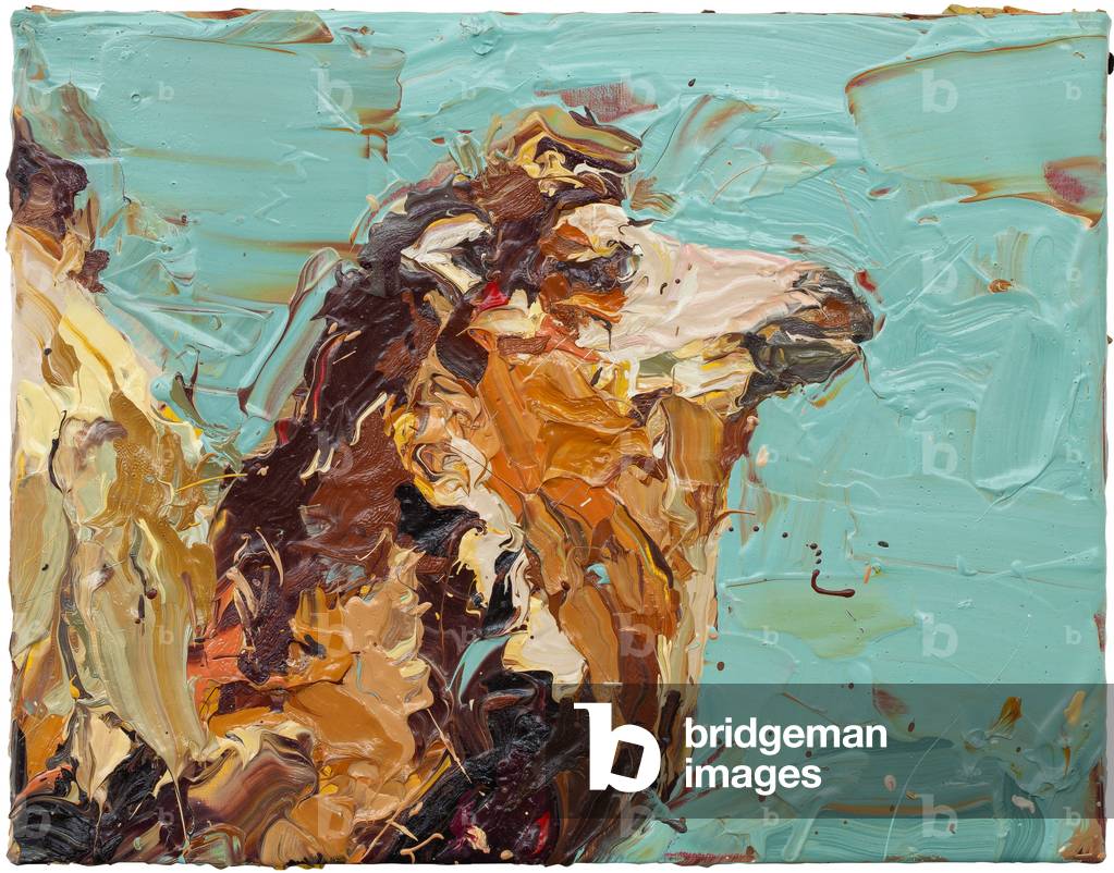 Camel Head Sideways, 2010 (öl auf leinwand)