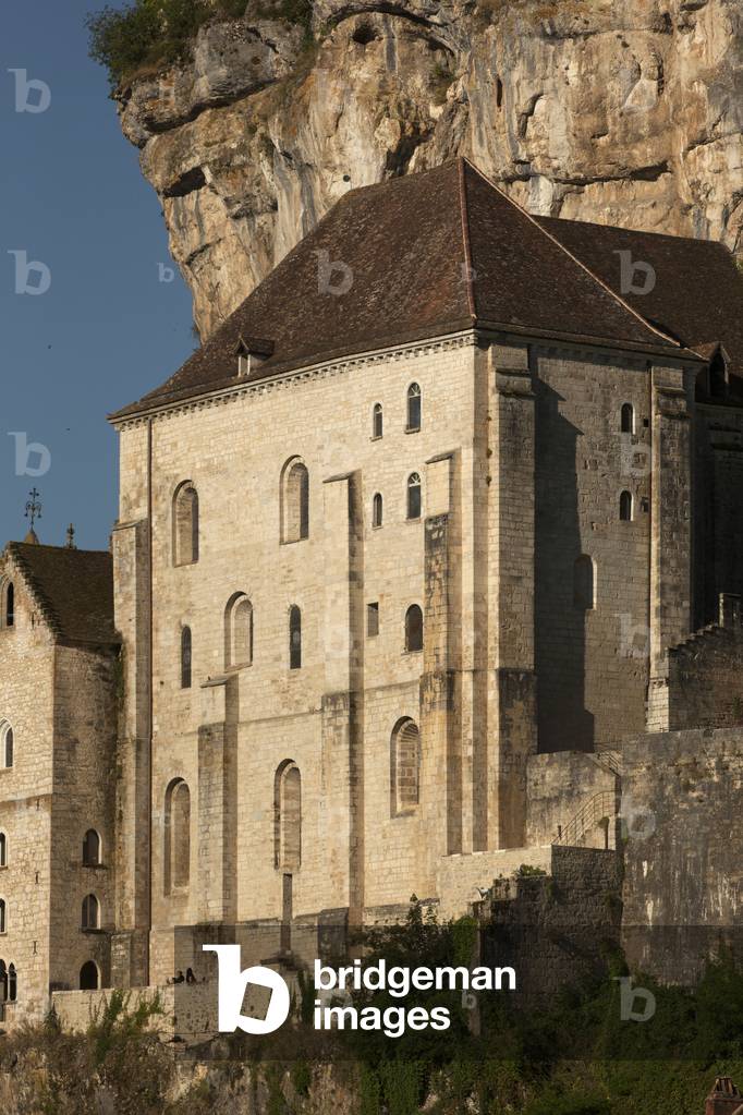 The castle or palace (Palais de l'évêque de Tulle). Exterior.