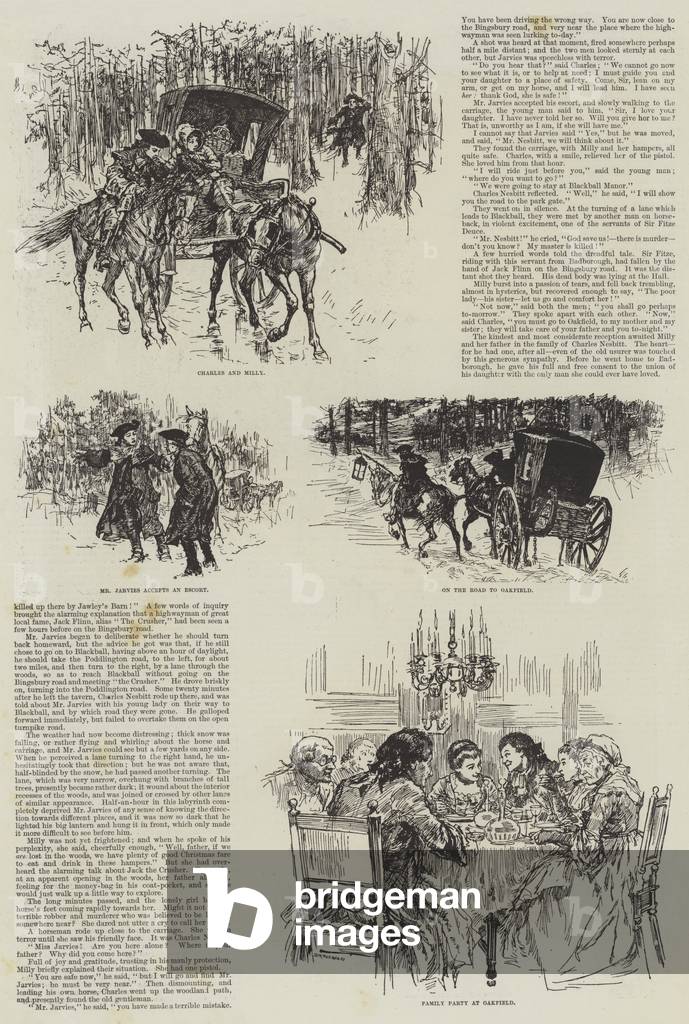 Lost and Found (gravure) 1885 par English School