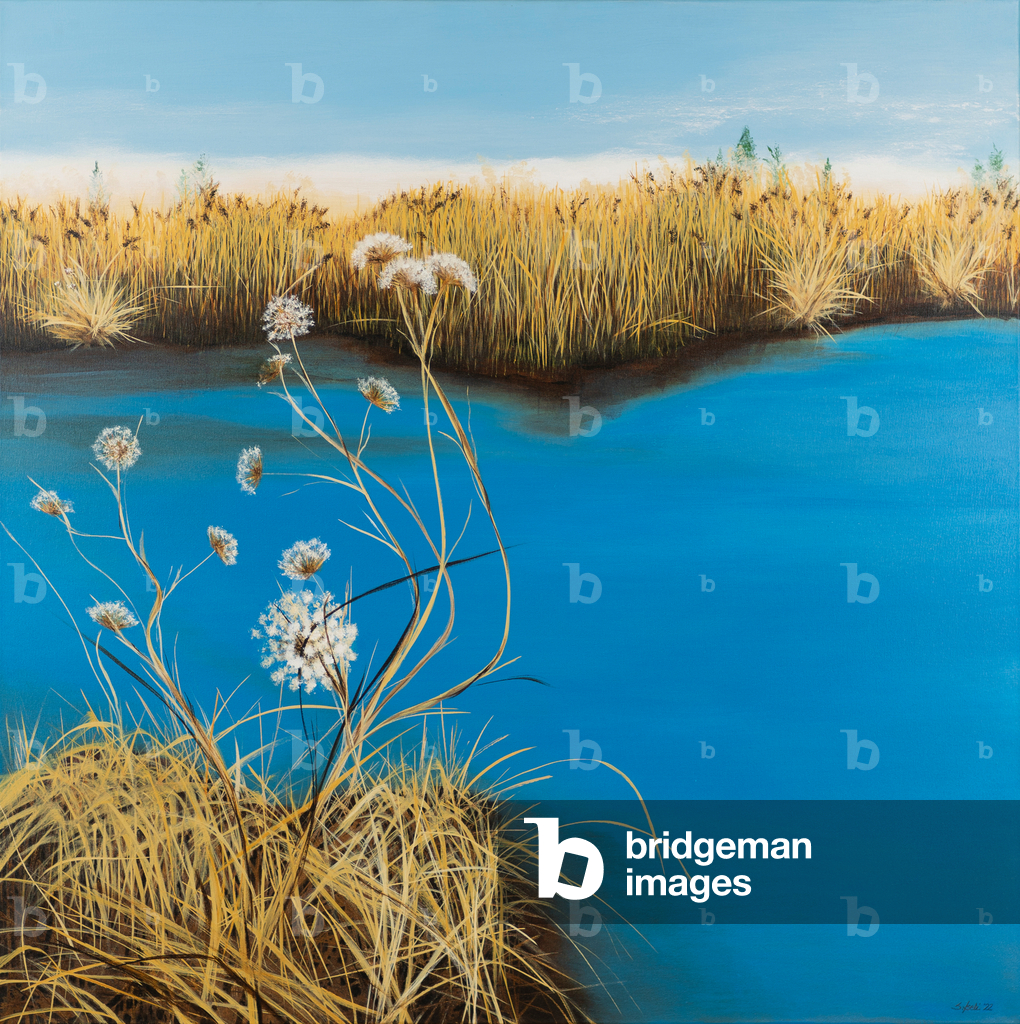 Image of Painting depicting Marshland 2022 by Sandy Iseli