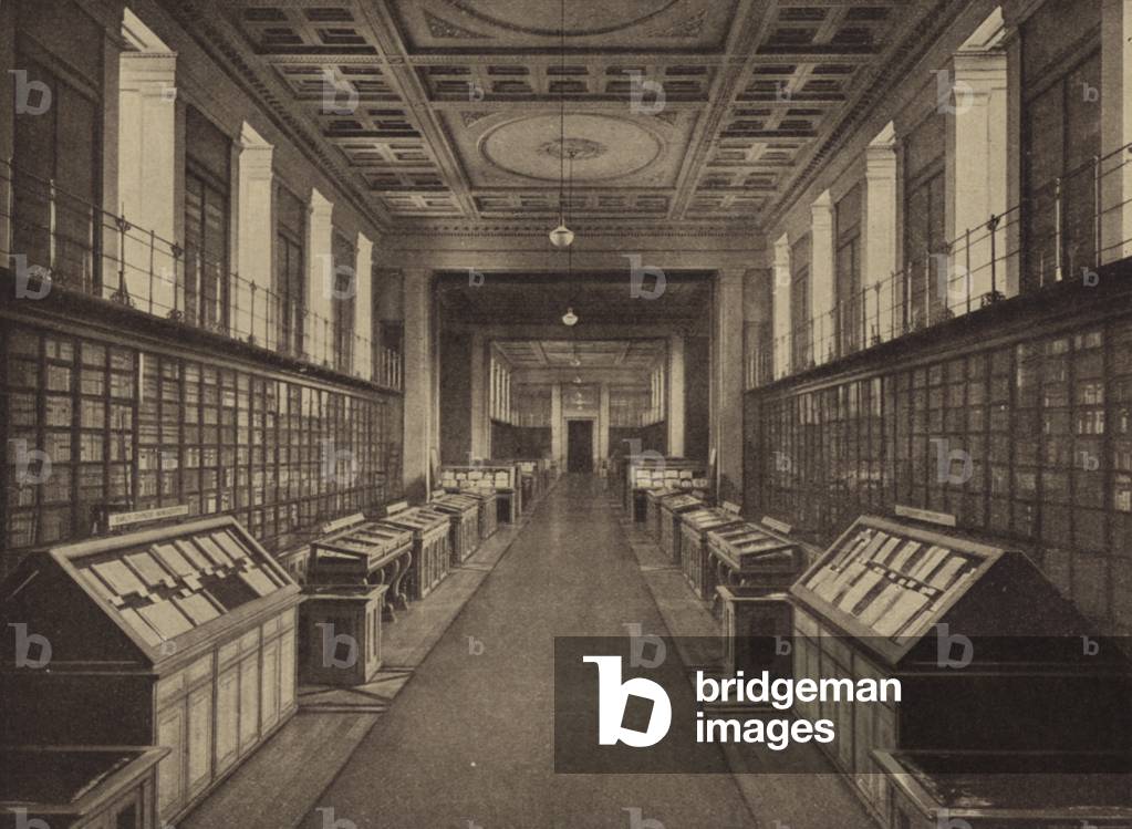 Immagine di Fotografia "King's Library al British Museum" 1901 di English Photographer