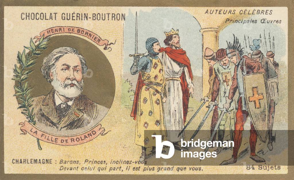 "Henri de Bornier (1825-1901)" 1801 di French School