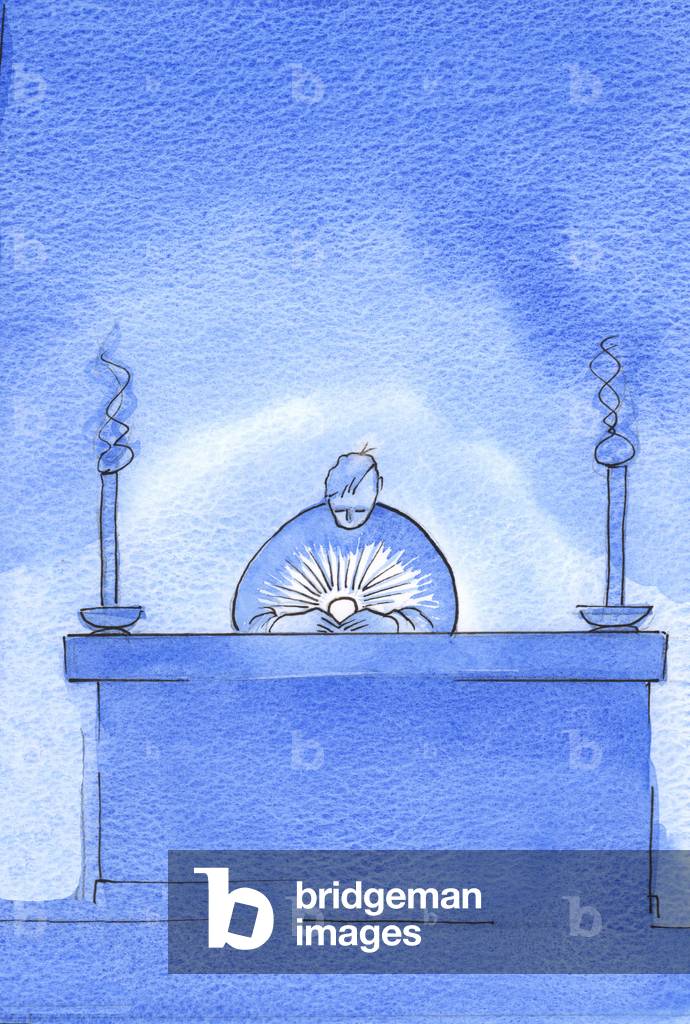 Ho visto raggi di luce che scorreva dalla Sacra Ostia: promemoria della Divinità di Cristo e dell'origine dell