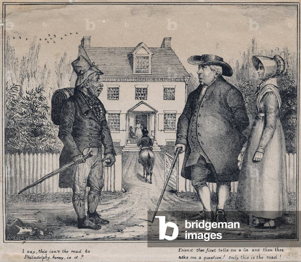 Image of Print depicting Road to Philadelphy, c.1831 by Edward Williams Clay