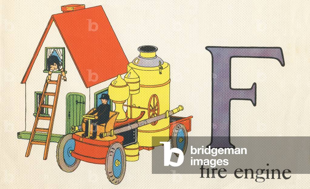 F: fire engine