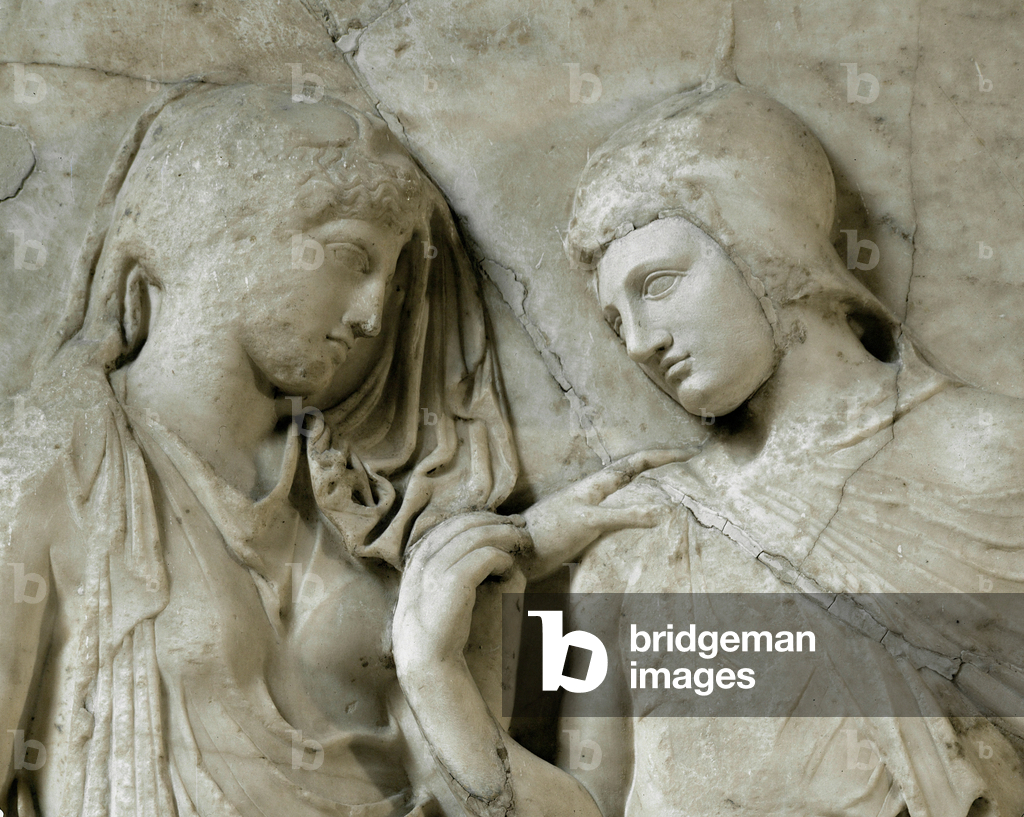 Bild von Skulptur "Orpheus und Eurydike" von Erich Lessing