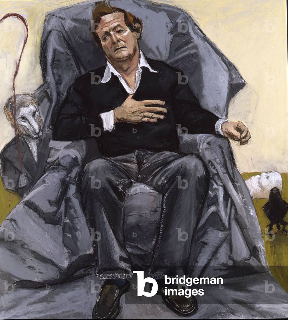 David Hare, 2005 (pastello su carta)