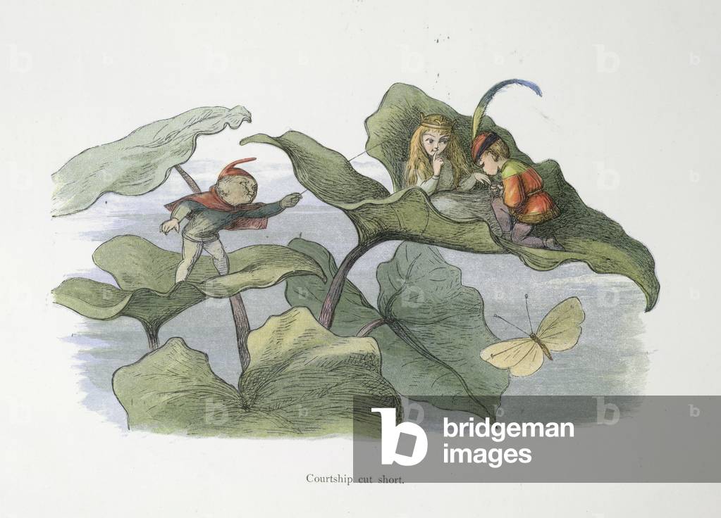 Immagine di Stampa "Corteggiamento tagliato corto" di Richard Doyle