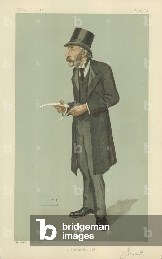 "Sir Henry Hoyle Howarth (Farbe litho)" von Leslie Matthew Ward