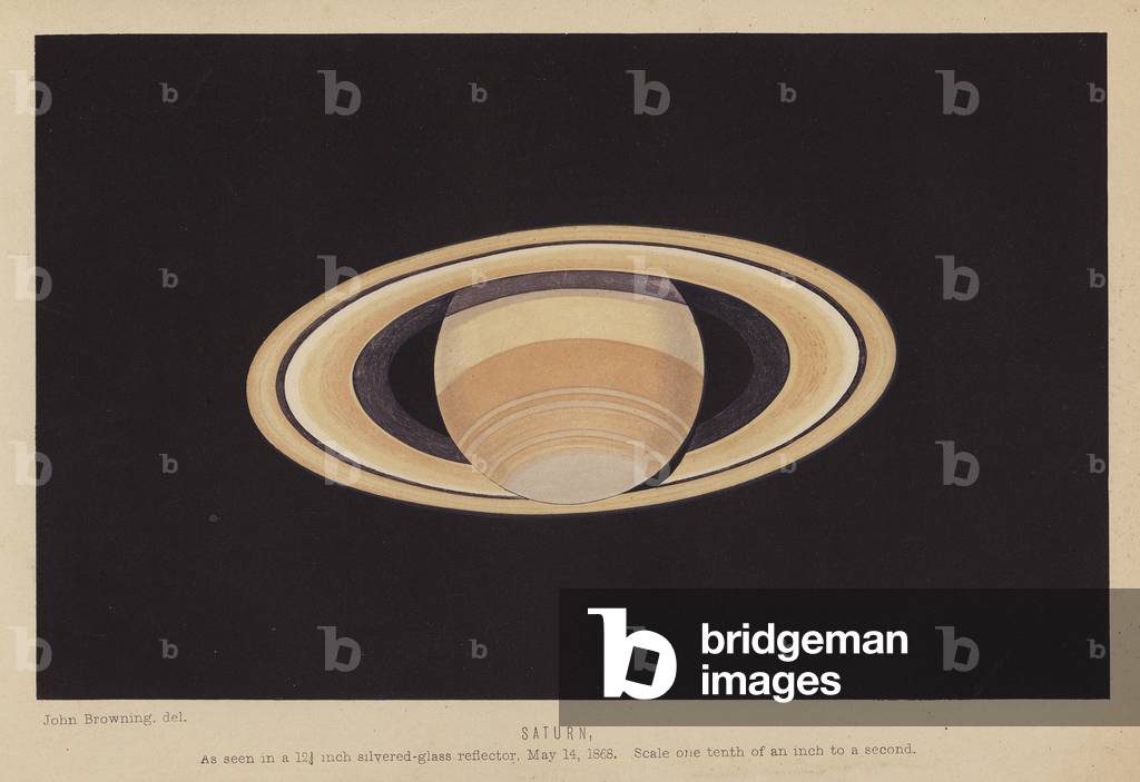 Immagine di Stampa "Saturno (litografia)" 1801 di English School