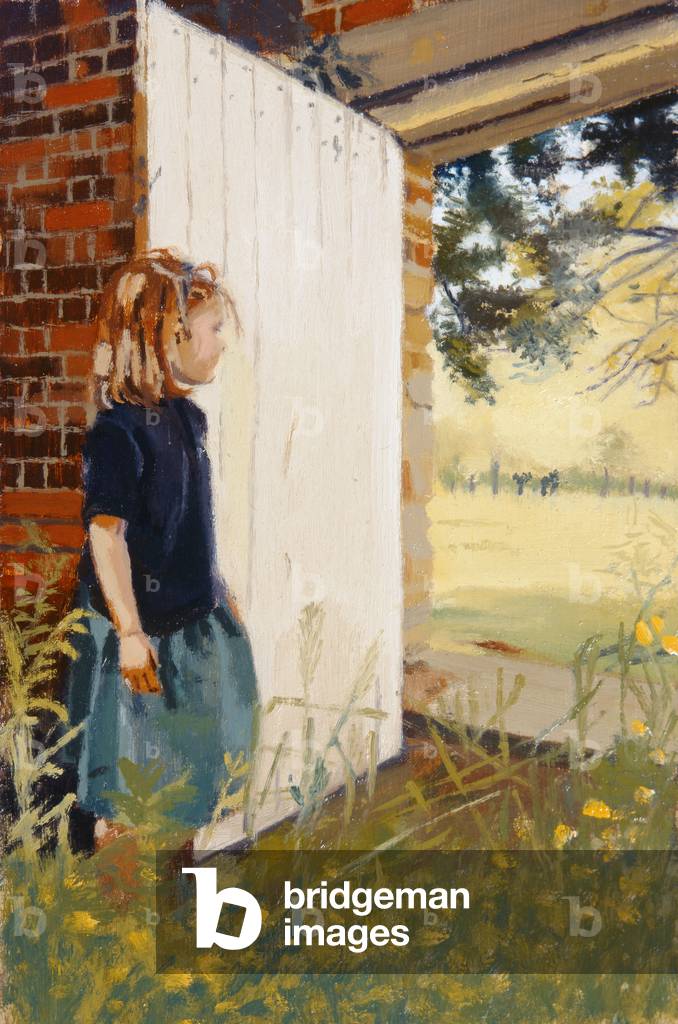 Giardino segreto, 1995 (olio su tavola)