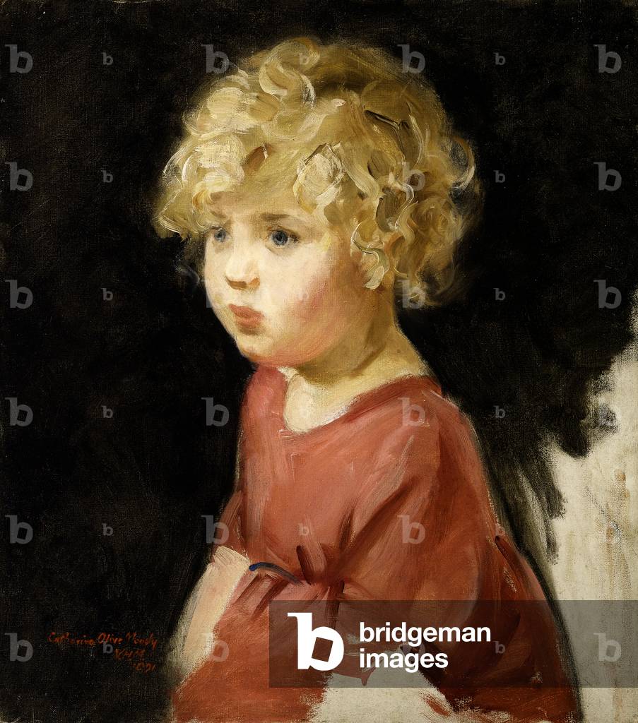 Immagine di Dipinto "Ritratto di Catherine Moody (figlia dell artista)" 1920 di Victor Hume Moody
