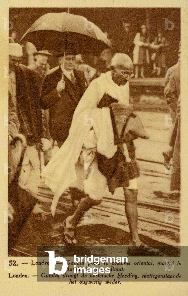 Mahatma Gandhi (foto seppia)