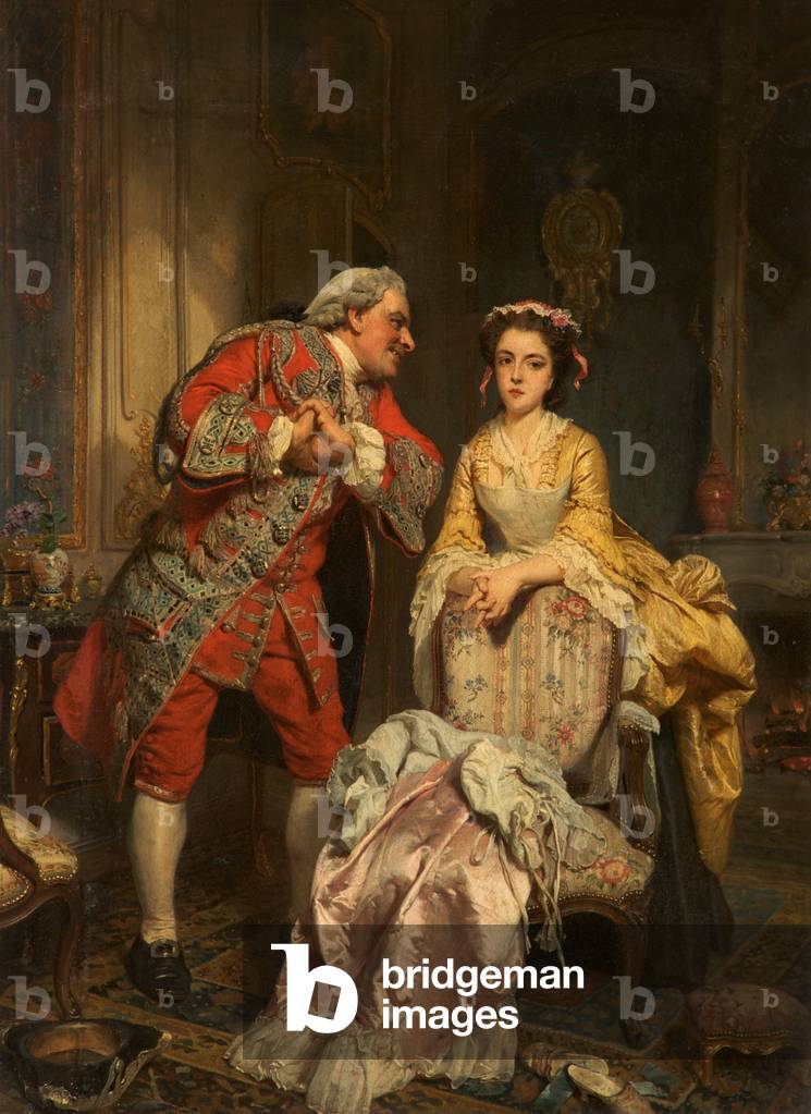 Peine Perdue oder eine verlorene Ursache (Öl auf Leinwand)