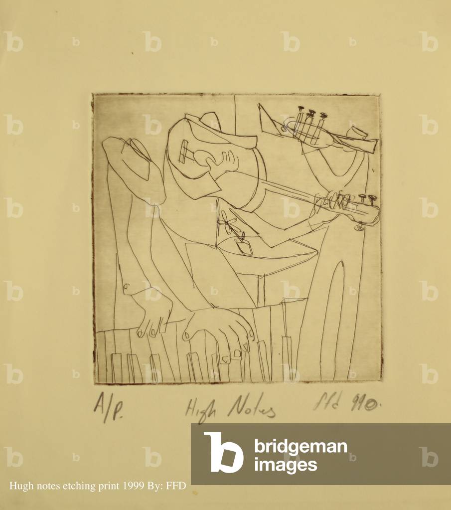 High Notes 1999 by Francks Deceus, b/w