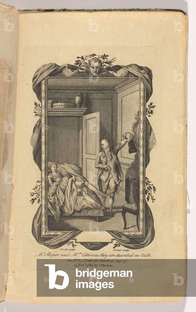 Conversazione criminale, 1780 (incisione)