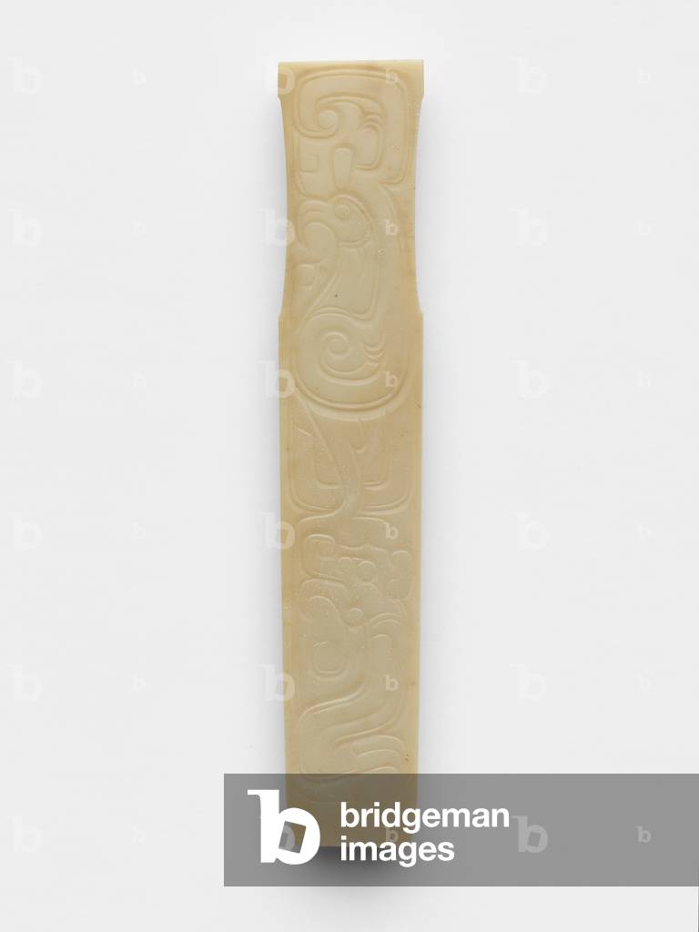Ancestor tablet, 11th century BC (jade, nephrite)