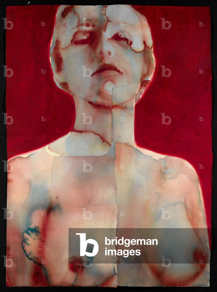 Immagine di Disegno "Luci rosse 1", 2014 di Graham Dean