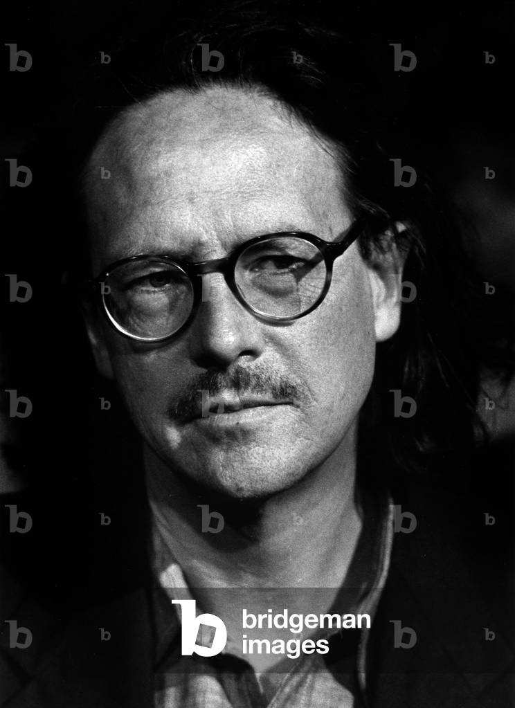Image of Photography depicting Peter Handke by Louis Monier, b/w