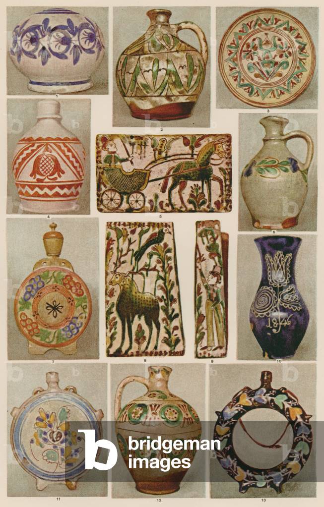 Immagine di Stampa "Ornamento: Polonia" 1924 di European School