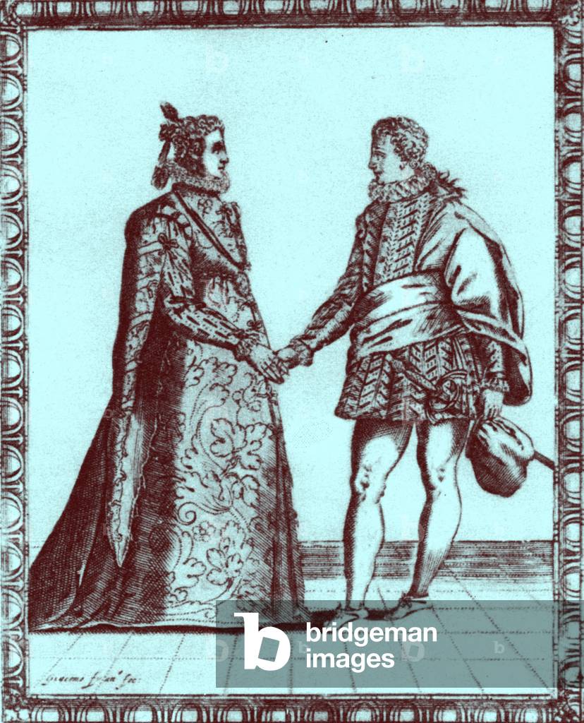 "Incisione del XVI secolo di"