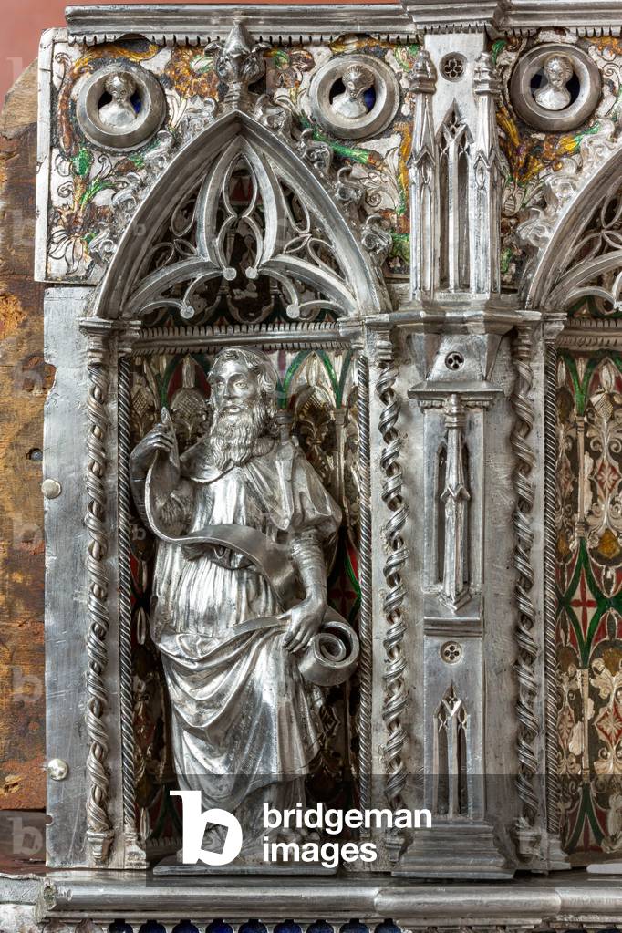 L'altare d'argento del Tesoro di San Giovanni, lato destro, particolare, 1367-1483