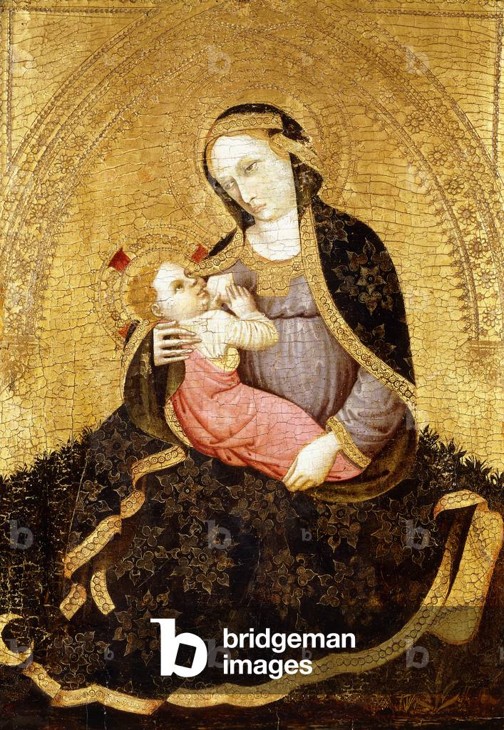 "la Madonna dell'Umiltà" di Jacobello del Fiore