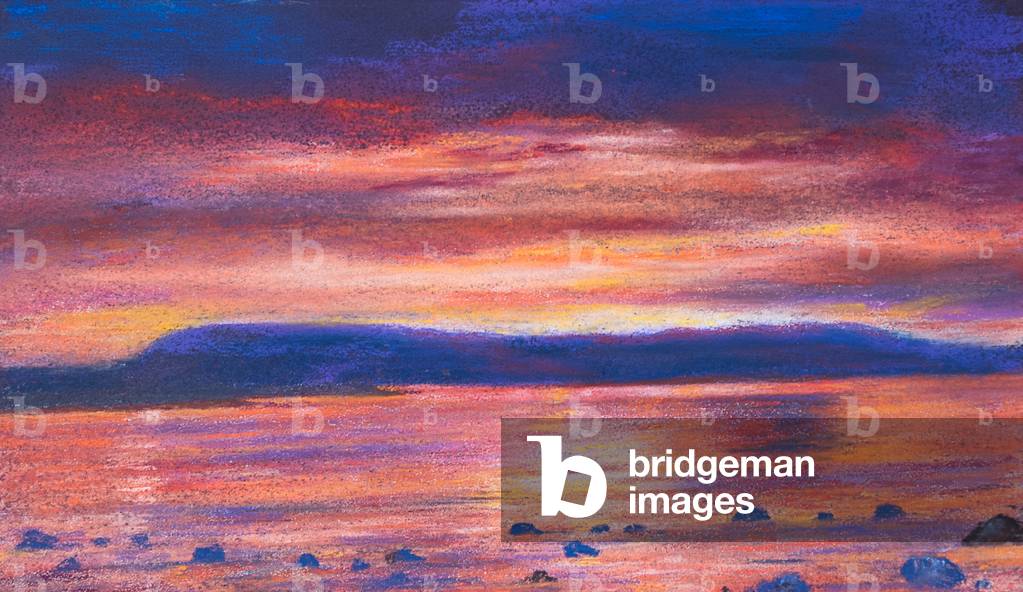 "Cielo luminoso sul Dorset" di Margo Starkey