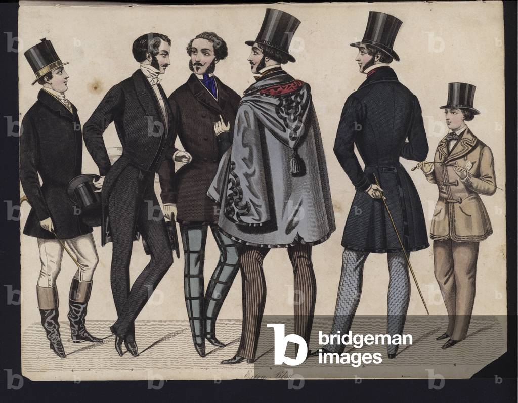 Bild von Gravur "Deutsche Modeplatte" von German School