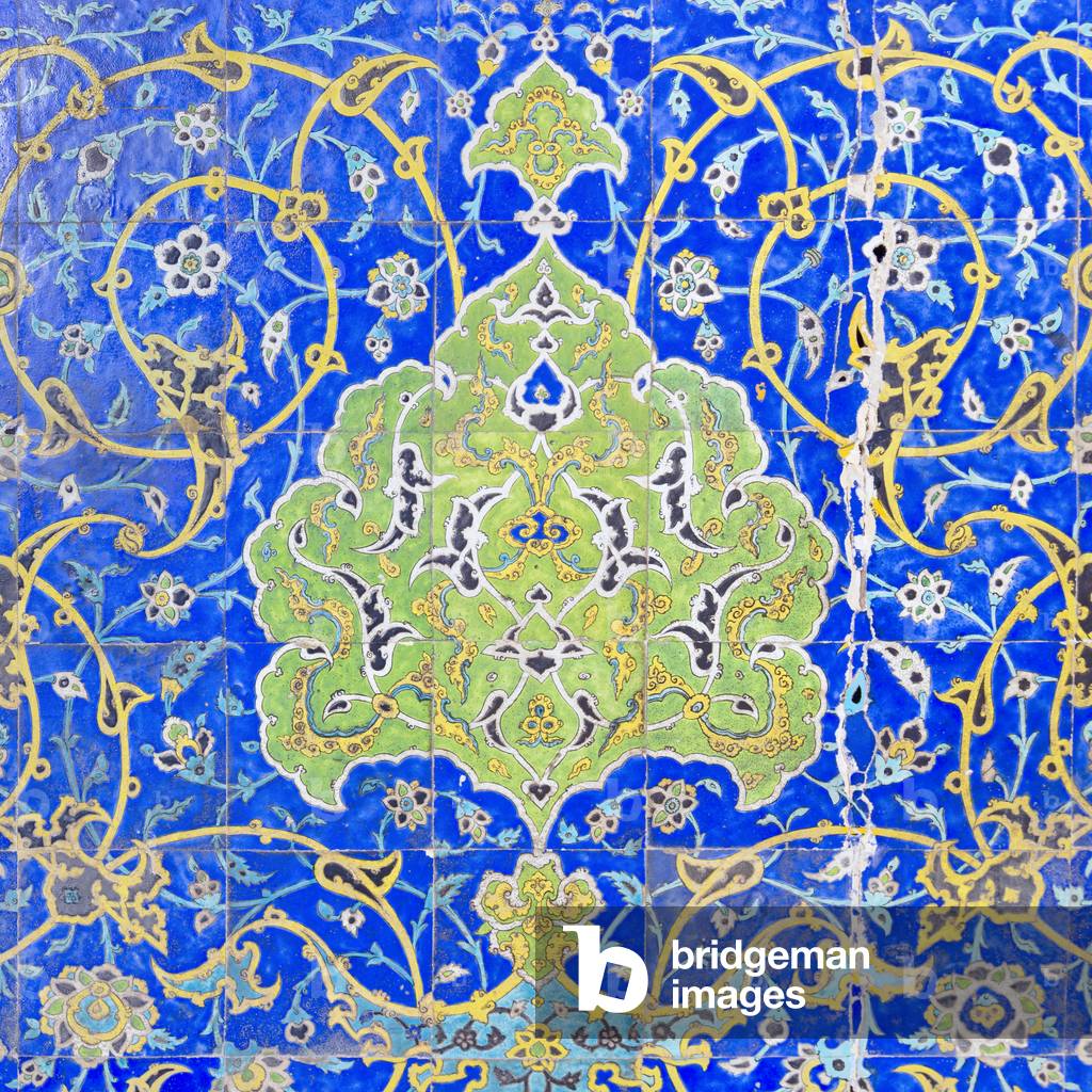 "Piastrelle a Masjed-e Sheik Lotfollah" 1601