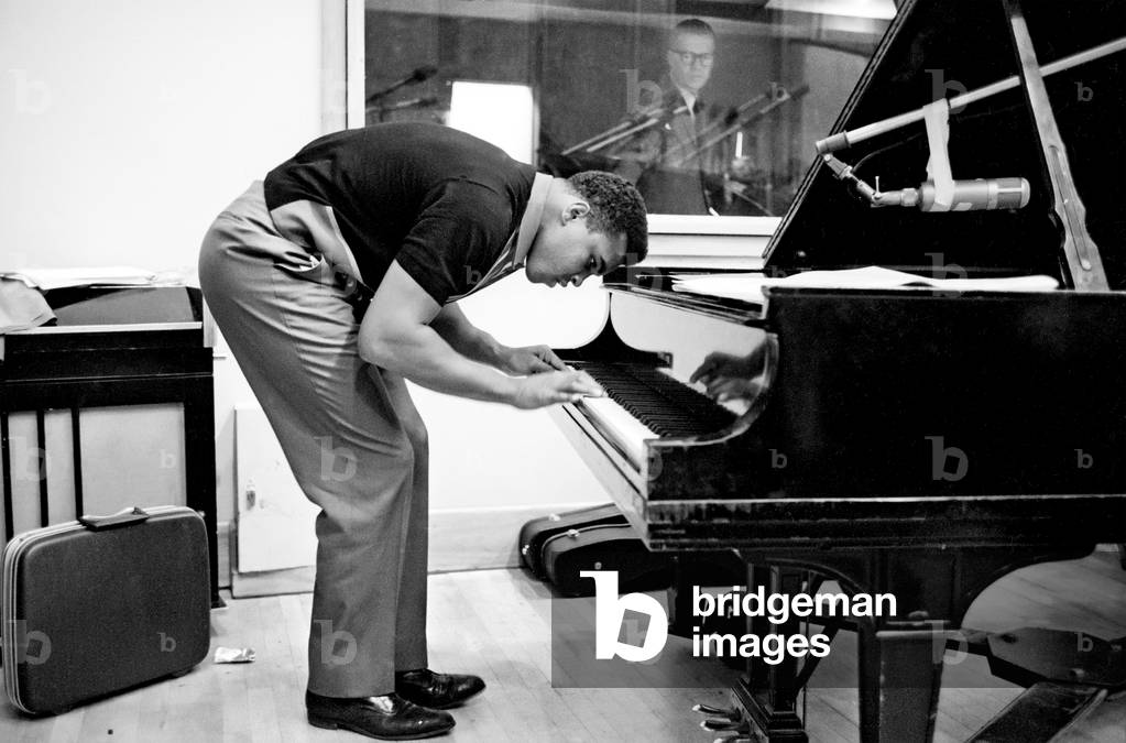 Image of Photography depicting Muhammad Ali by Don Hunstein, b/w