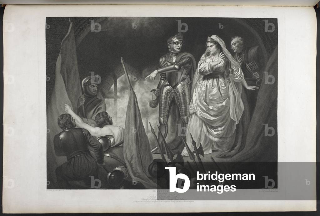 Prima parte del re Enrico VI atto II scena III- la contessa di Alvergne Castello con la contessa, Porter, Talb