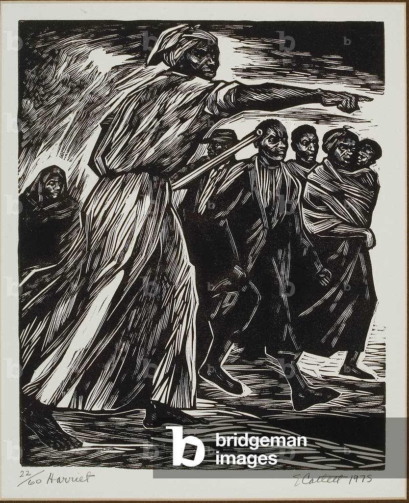 Immagine di Incisione "Harriet" 1953 di Elizabeth Catlett