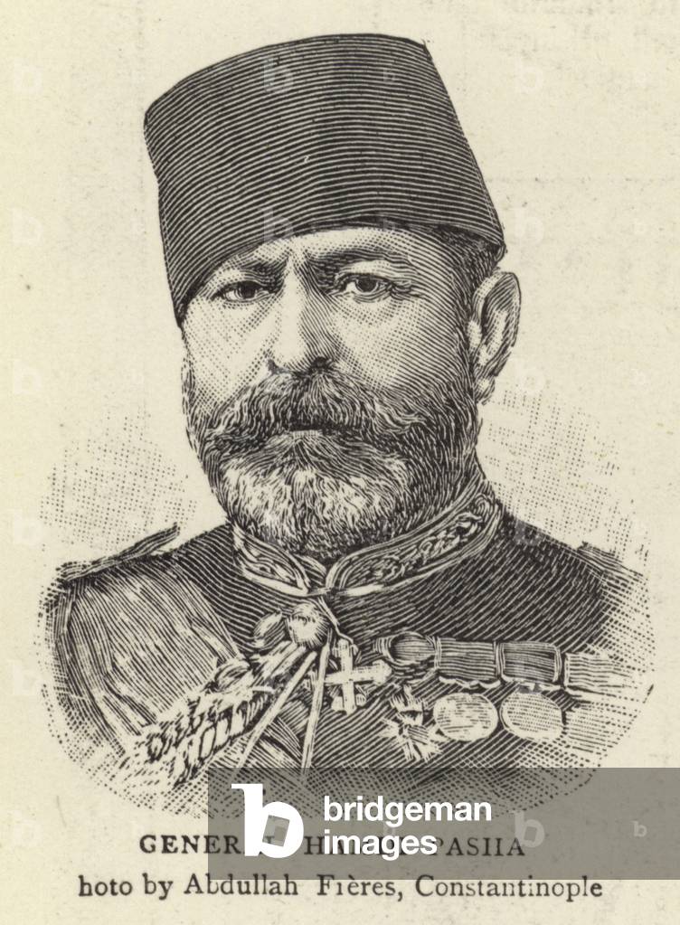 "Generale Hamdi Pasha (incisione)" di English School