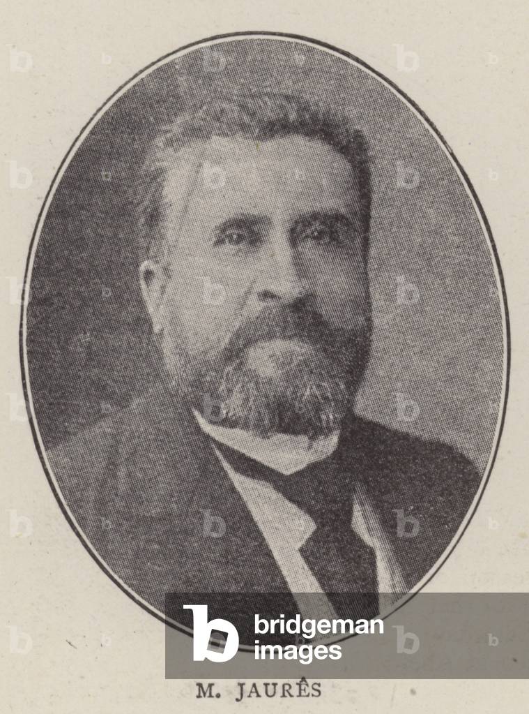 Immagine di Fotografia "M Jaures (foto b/n)" di Nadar