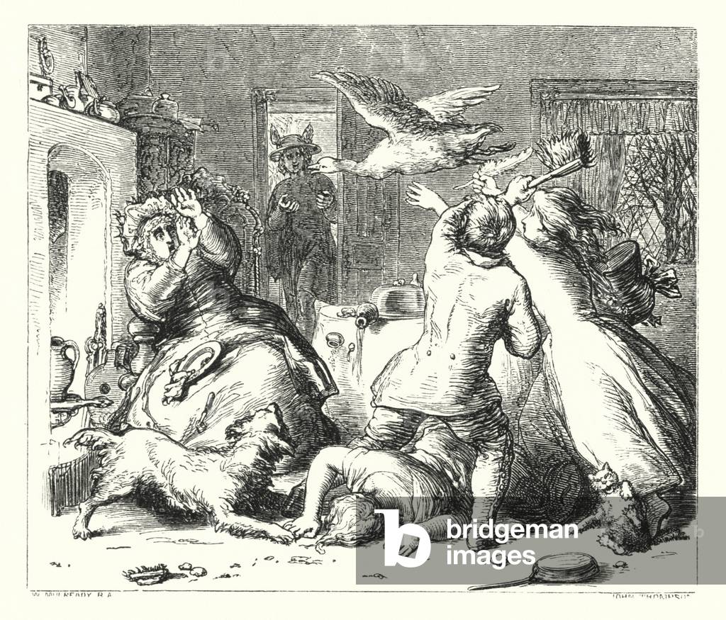 "L'oca (incisione)" di William Mulready