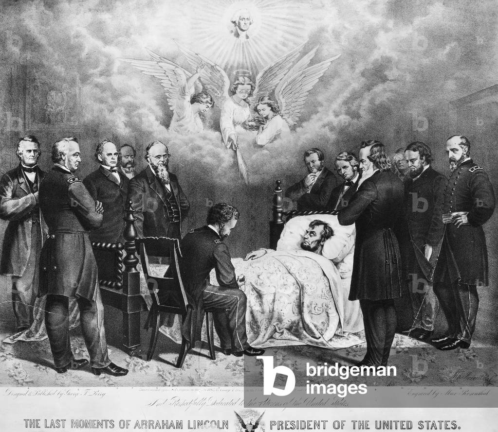 Letto Di Morte Di Abraham Lincoln Abraham Lincoln: Vita E Imprese