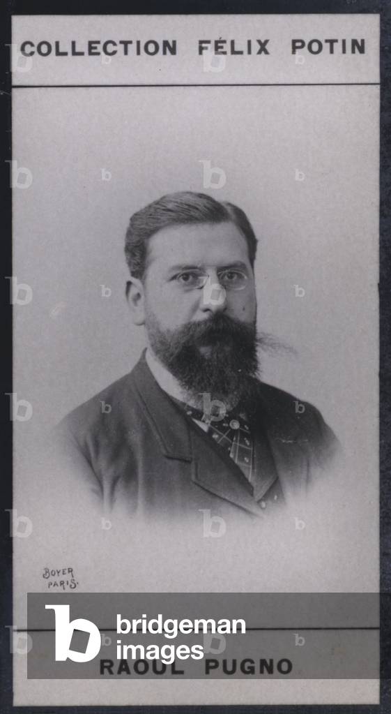 Bild von Druck "Raoul Pugno (1852) (s/w Foto)" von European Photographer