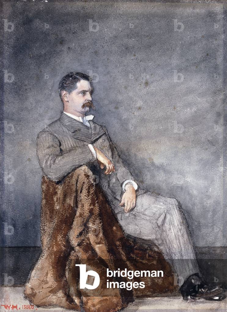 Der Bruder des Künstlers, Charles Savage Homer, Jr., 1880 (Aquarell, Gouache und Bleistift auf Papier)